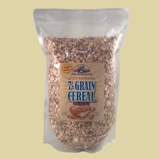 7-Grain Cereal with Flax - Wheat Montana (50 Pound Bag) - Click Image to Close