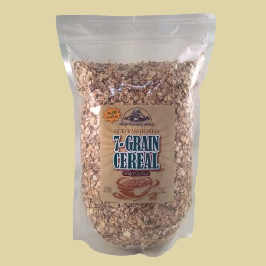 7-Grain Cereal with Flax - Wheat Montana (3 Pound Bag) - Click Image to Close