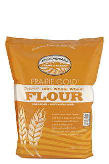 Prairie Gold Whole Wheat Flour - Wheat Montana (5 Pound Bag) - Click Image to Close