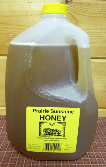 Prairie Sunshine Honey - 11 Pound Jug - From Montana USA! - Click Image to Close