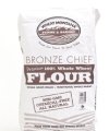 Bronze Chief Whole Wheat Flour - Wheat Montana (Repackaged in 25 lb. Plastic bag)
