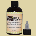 Nzuri Kra-z Hair Gro Sulfur and Biotin Serum - 4 Ounce