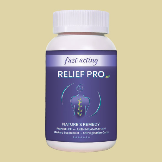 Relief Pro - Pain and Inflammation Relief - Naturally! (120 Capsules) 100% Satisfaction Guarantee - Click Image to Close