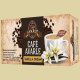 Cafe Avarle Vanilla Dream Coffee with Ganoderma and Cordyceps - Creamer, cane Sugar, Vanilla, and Cocoa - (15 pk/box)