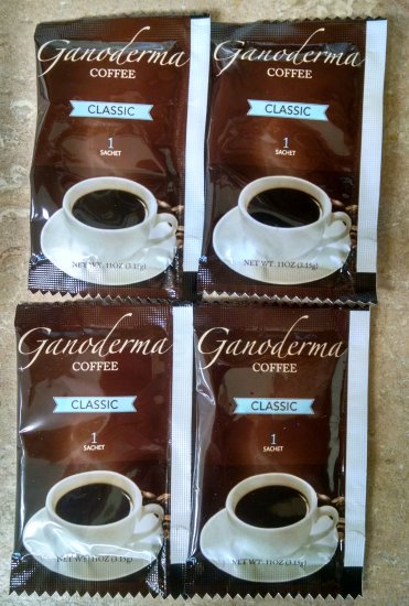 Avarle Classic Black Healthy Coffee with Ganoderma 4 pk Sampler- Free Shipping USA - Click Image to Close