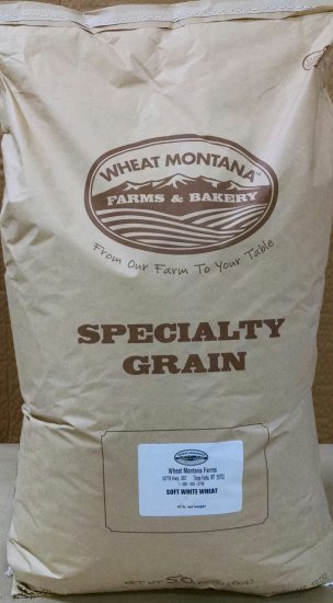 Soft White Wheat - Montana Milling (50 Pound Bag) - Click Image to Close