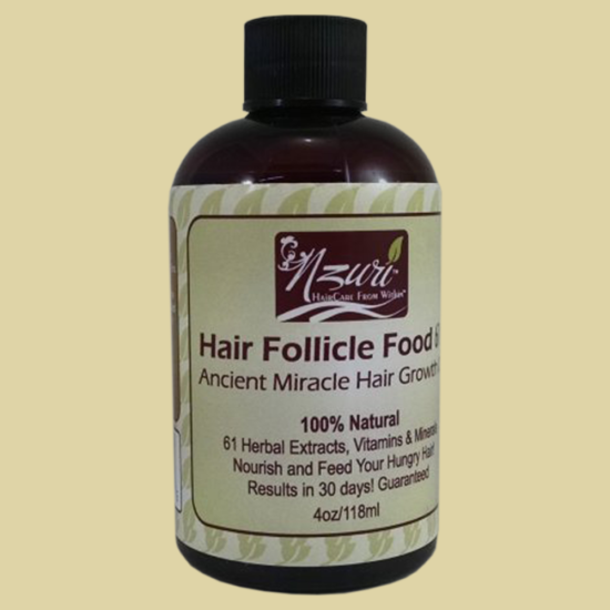 Nzuri Hair Follicle Food Oil 61 - 4 Ounce - Click Image to Close
